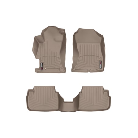Weathertech Front and Rear Floorliners, 451107-1-2 451107-1-2